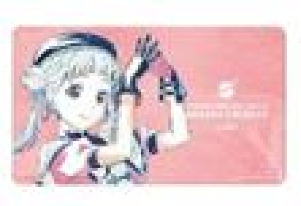画像1: 【予約：10月4日(土)20時まで】アルマビアンカ　ラブライブ！スーパースター!! 描き下ろし 嵐 千砂都 スーパースター!!ver. Ani-Art マルチデスクマット (1)