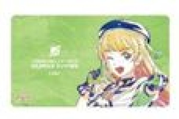 画像1: 【予約：10月4日(土)20時まで】アルマビアンカ　ラブライブ！スーパースター!! 描き下ろし 平安名すみれ スーパースター!!ver. Ani-Art マルチデスクマット (1)