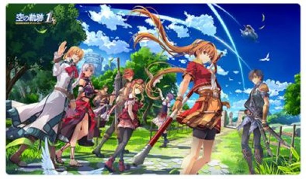 画像1: 【予約：10月5日(日)20時まで】カーテン魂／(株)キース　英雄伝説 空の軌跡 the 1st　ラバーマット（軌跡のはじまる場所へ） (1)