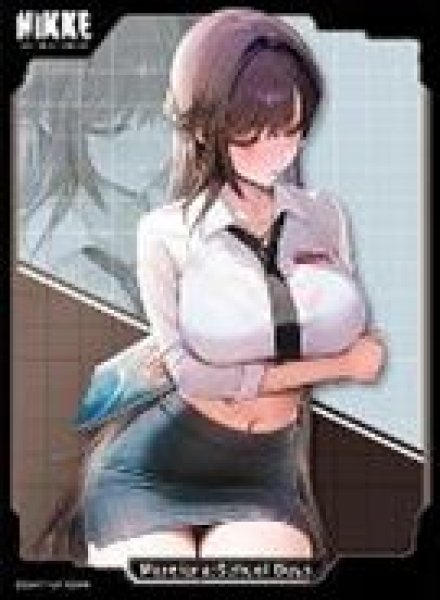 画像1: 【予約：10月14日(火)20時まで】ムービック　きゃらスリーブコレクション　マットシリーズ　勝利の女神:NIKKE　「マルチャーナ：スクールデイズ」(No.MT2188) (1)