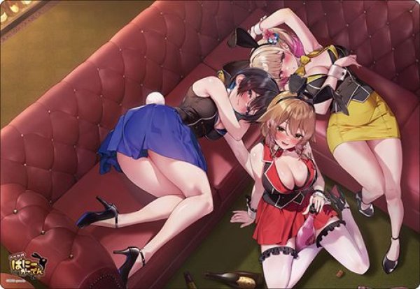 画像1: 【予約：10月21日(火)20時まで】ブシロード ラバーマットコレクション V2 Vol.1857　『へべれけ ばにーがーでん』 (1)