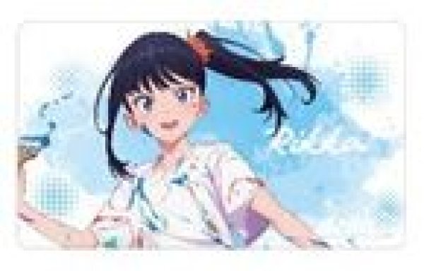 画像1: 【予約：10月25日(土)20時まで】アルマビアンカ　グリッドマン ユニバース 描き下ろし 宝多六花 ペインタースタイルver. マルチデスクマット (1)