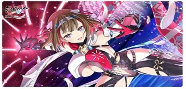 画像1: 【予約：10月25日(土)20時まで】カーテン魂／(株)キース　シノビマスター 閃乱カグラ NEW LINK　ラバーマット（鴇／盛・伝説爆乳祭・参） (1)