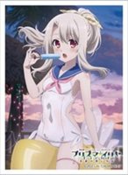 画像1: 【予約：10月25日(土)20時まで】カーテン魂／(株)キース　劇場版「Fate/kaleid liner プリズマ☆イリヤ Licht 名前の無い少女」　描き下ろしスリーブ（イリヤ／セーラー水着） (1)