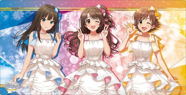 画像1: 【予約：10月29日(水)20時まで】ブシロード ラバーマットコレクション V2 Vol.1862　アイドルマスター シンデレラガールズ『島村卯月&渋谷 凛&本田未央』 (1)