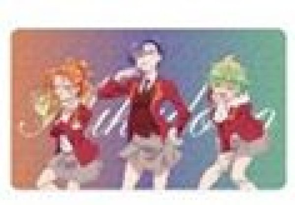 画像1: 【予約：11月8日(土)20時まで】アルマビアンカ　TVアニメ『帝乃三姉妹は案外、チョロい。』 帝乃三姉妹 マルチデスクマット (1)