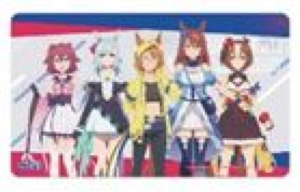 画像1: 【予約：11月8日(土)20時まで】アルマビアンカ　アニメ『ウマ娘 シンデレラグレイ』 集合 マルチデスクマット ver.B (1)