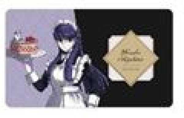 画像1: 【予約：11月8日(土)20時まで】アルマビアンカ　HUNDRED LINE -最終防衛学園- 描き下ろし 雫原比留子 メイドver. マルチデスクマット (1)