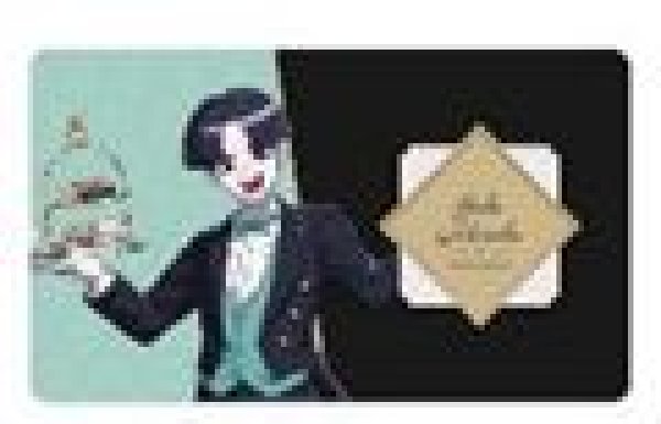 画像1: 【予約：11月8日(土)20時まで】アルマビアンカ　HUNDRED LINE -最終防衛学園- 描き下ろし 丸子楽 執事ver. マルチデスクマット (1)