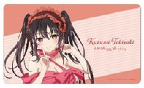 画像1: 【予約：11月8日(土)20時まで】アルマビアンカ　アニメ「デート・ア・ライブV」 時崎狂三 バースデーイラスト マルチデスクマット (1)