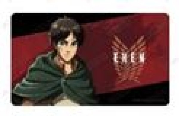 画像1: 【予約：11月8日(土)20時まで】アルマビアンカ　TVアニメ『進撃の巨人』 描き下ろし エレン 戦いの後でver. マルチデスクマット (1)