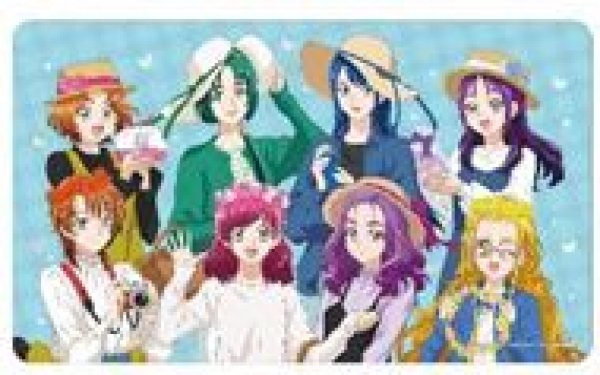 画像1: 【予約：11月8日(土)20時まで】アルマビアンカ　キボウノチカラ〜オトナプリキュア'23〜 描き下ろし 集合 ピクニックver. マルチデスクマット (1)