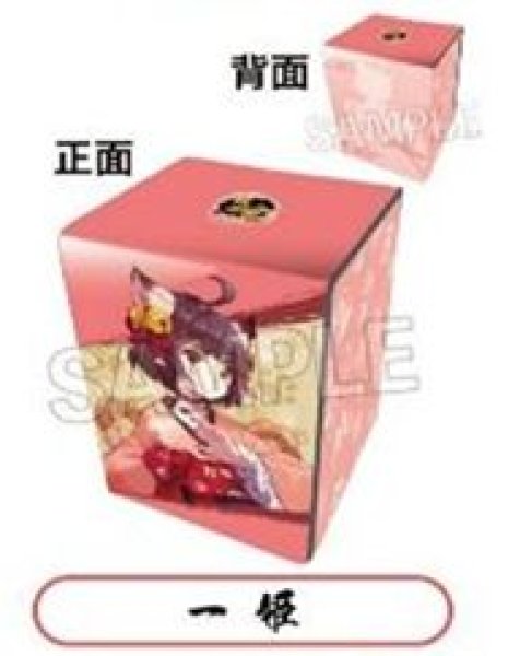 画像1: 【予約：11月8日(土)20時まで】(株)PROOF　雀魂-じゃんたま- イラスト合皮製デッキケースNT 一姫 (1)