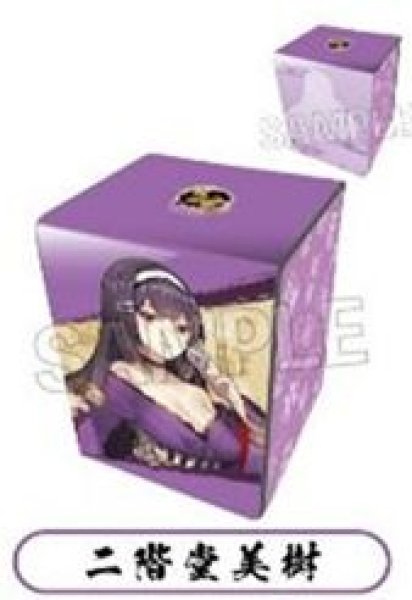 画像1: 【予約：11月8日(土)20時まで】(株)PROOF　雀魂-じゃんたま- イラスト合皮製デッキケースNT 二階堂美樹 (1)