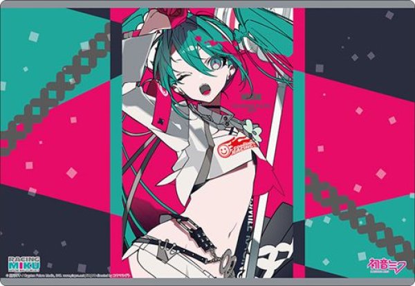 画像1: 【予約：11月12日(水)20時まで】ブシロード ラバーマットコレクション V2 Vol.1909　『レーシングミク 2025Ver.』応援イラスト Round0 (1)