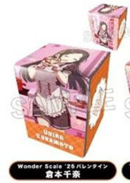 画像1: 【予約:11月15日(土)20時まで】(株)PROOF 学園アイドルマスター イラスト合皮製デッキケースNT Wonder Scale '25バレンタイン 倉本千奈 (1)