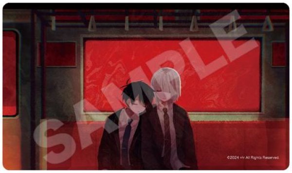 画像1: 【予約：11月19日(水)20時まで】(株)CS.FRONT　【さいはて駅】ラバーマット / ハル・シオン (1)