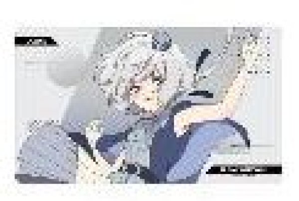 画像1: 【予約：11月23日(日)20時まで】アルマビアンカ　劇場版『ゾンビランドサガ ゆめぎんがパラダイス』 紺野 純子 マルチデスクマット (1)