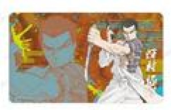 画像1: 【予約：11月23日(日)20時まで】アルマビアンカ　TVアニメ『忍者と極道』 輝村 極道 マルチデスクマット (1)