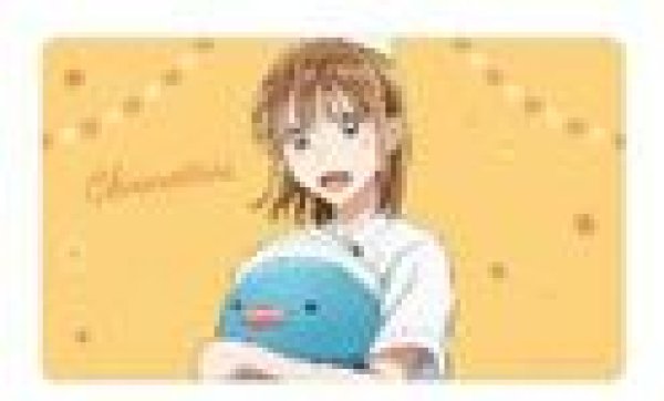 画像1: 【予約：11月23日(日)20時まで】アルマビアンカ　TVアニメ『アオのハコ』 描き下ろし 鹿野千夏 マルチデスクマット ＜千夏 バースデーver.＞ (1)