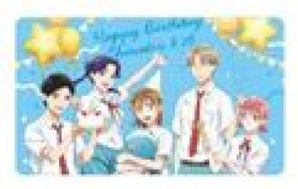 画像1: 【予約：11月23日(日)20時まで】アルマビアンカ　TVアニメ『アオのハコ』 描き下ろし 集合 マルチデスクマット ＜千夏 バースデーver.＞ (1)