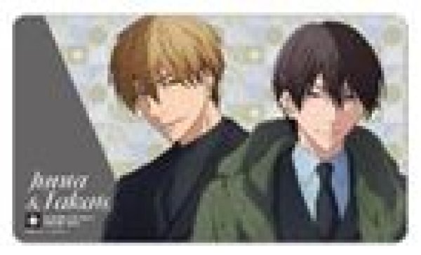 画像1: 【予約：11月30日(日)20時まで】アルマビアンカ　「劇場版 抱かれたい男1位に脅されています。〜スペイン編〜」 描き下ろし 東谷准太&西條高人 スーツver. マルチデスクマット (1)