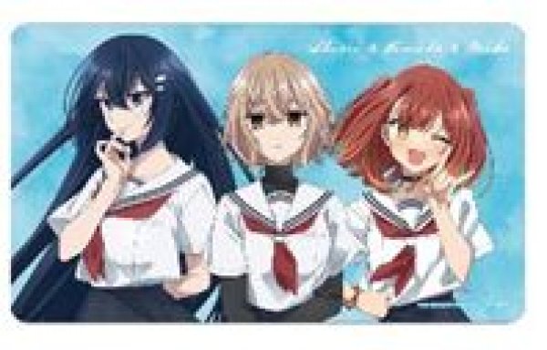 画像1: 【予約：11月30日(日)20時まで】アルマビアンカ　TVアニメ「私を喰べたい、ひとでなし」 集合 マルチデスクマット (1)