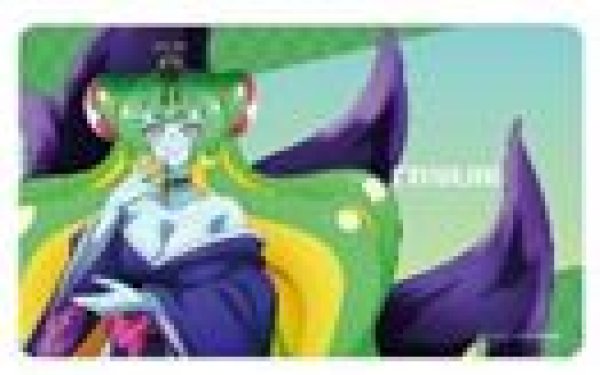 画像1: 【予約：11月30日(日)20時まで】アルマビアンカ　TVアニメ「ネクロノミ子のコズミックホラーショウ」 描き下ろし クトゥルフ 妖怪ハンターver. マルチデスクマット (1)