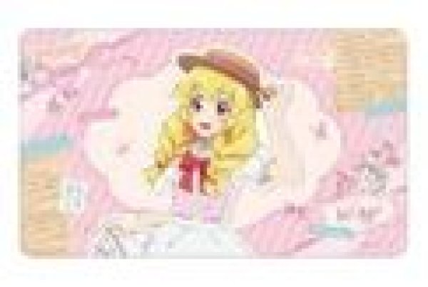 画像1: 【予約：12月1日(月)20時まで】アルマビアンカ　アイカツ！ 10th STORY 〜未来へのSTARWAY〜 描き下ろし 星宮いちご カントリーワンピースver. マルチデスクマット (1)