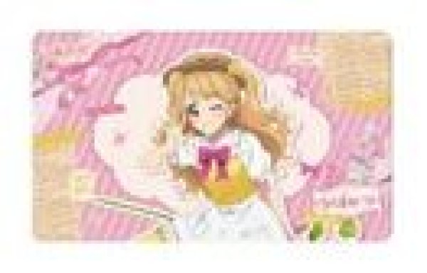 画像1: 【予約：12月1日(月)20時まで】アルマビアンカ　アイカツ！ 10th STORY 〜未来へのSTARWAY〜 描き下ろし 夏樹みくる カントリーワンピースver. マルチデスクマット (1)