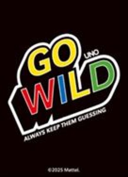 画像1: 【予約：12月2日(火)20時まで】エンスカイ　UNO™　キャラクタースリーブ GO WILD (EN-1559） (1)