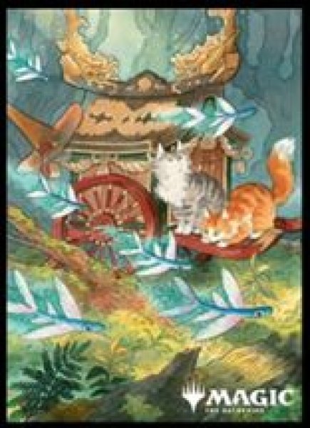 画像1: 【予約：12月2日(火)20時まで】エンスカイ　マジック：ザ・ギャザリング プレイヤーズカードスリーブ MTGS-354 『Adventures of the Little Witch』 《エシカの戦車》 (1)