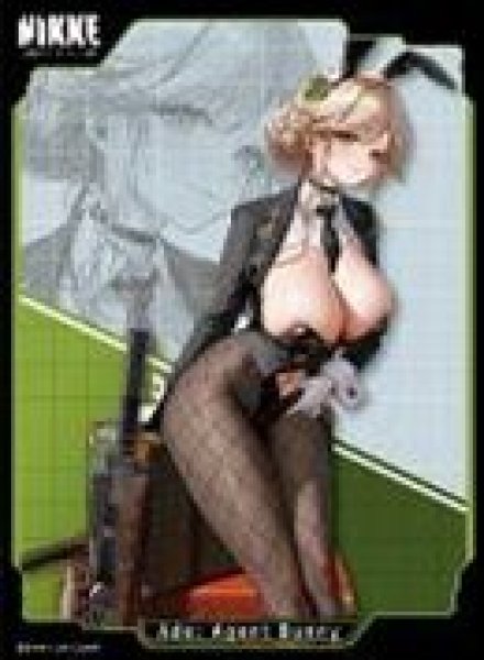 画像1: 【予約：12月9日(火)20時まで】ムービック　きゃらスリーブコレクション　マットシリーズ　勝利の女神:NIKKE　「エード：エージェントバニー」(No.MT2299) (1)