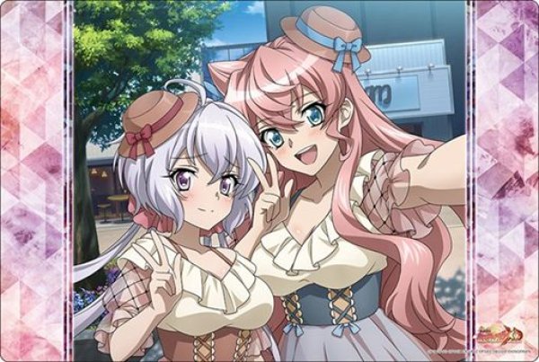 画像1: 【予約：12月9日(火)20時まで】ブシロード ラバーマットコレクション V2 Vol.1928　戦姫絶唱シンフォギアXD UNLIMITED『クリス&マリア』 (1)