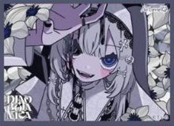 画像1: 【予約：12月9日(火)20時まで】ムービック　Arteveloカードスリーブ　ていら　「clematis」（art-006） (1)