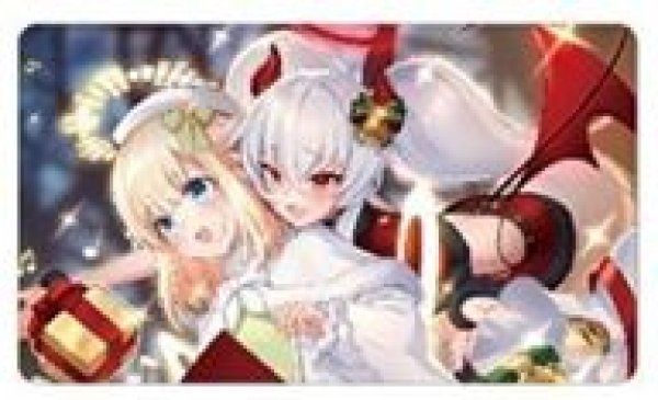 画像1: 【予約：12月21日(日)20時まで】アルマビアンカ　ボンバーガール レインボー ブラス＆グリムアロエ マルチデスクマット (1)