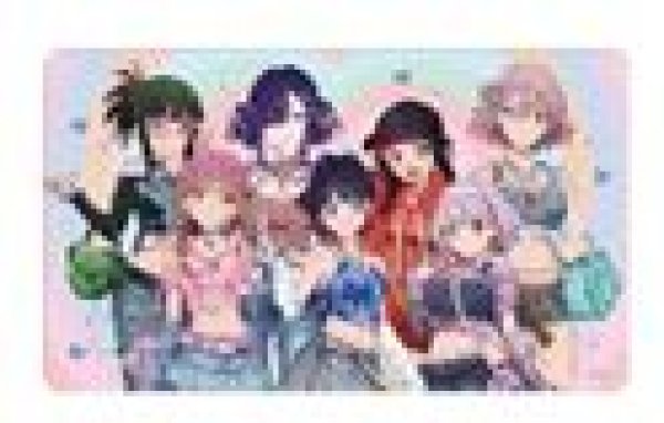 画像1: 【予約：12月21日(日)20時まで】アルマビアンカ　グリッドマン ユニバース 描き下ろし 集合 Y2K ver. マルチデスクマット (1)