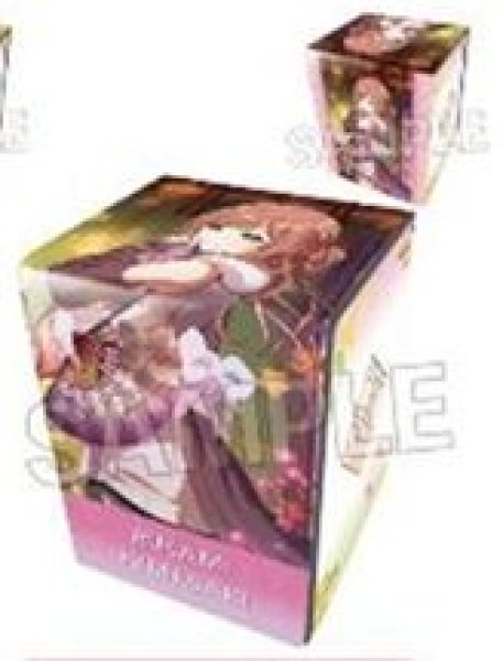 画像1: 【予約：12月24日(水)20時まで】(株)PROOF　学園アイドルマスター イラスト合皮製デッキケース clumsy trick '25ひな祭り 姫崎莉波 (1)