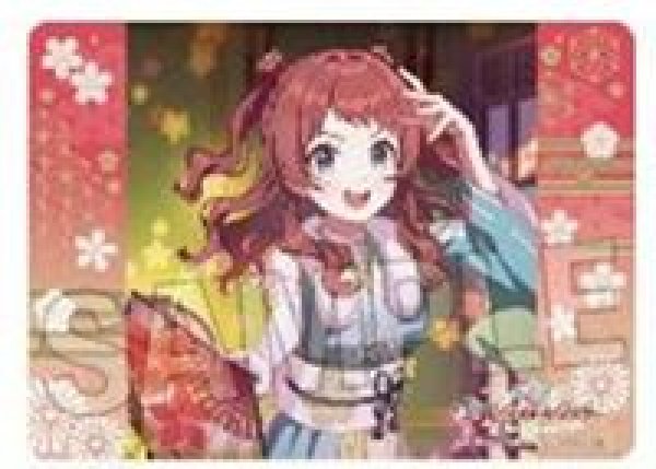 画像1: 【予約：12月24日(水)20時まで】(株)PROOF　学園アイドルマスター イラストプレイマットNT Fighting My Way '25ひな祭り 花海咲季 (1)