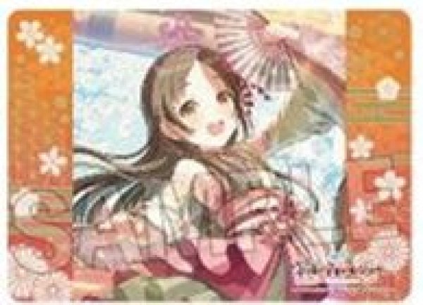 画像1: 【予約：12月24日(水)20時まで】(株)PROOF　学園アイドルマスター イラストプレイマットNT 雪解けに 倉本千奈 (1)