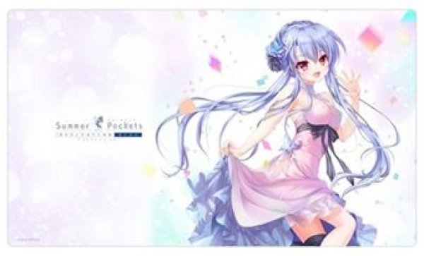 画像1: 【予約：1月4日(日)20時まで】カーテン魂／(株)キース　Summer Pockets REFLECTION BLUE　ラバーマット（空門蒼／SP5th ver.）【再販】 (1)