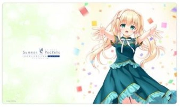 画像1: 【予約：1月4日(日)20時まで】カーテン魂／(株)キース　Summer Pockets REFLECTION BLUE　ラバーマット（紬ヴェンダース／SP5th ver.）【再販】 (1)