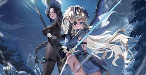 画像1: 【予約：1月6日(火)20時まで】ブシロード ラバーマットコレクション V2 Vol.1955　勝利の女神：NIKKE「ICE DRAGON SAGA」 (1)