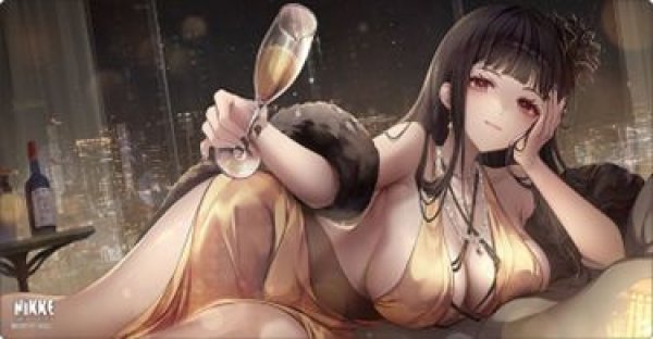 画像1: 【予約：1月6日(火)20時まで】ブシロード ラバーマットコレクション V2 Vol.1893　勝利の女神：NIKKE「D：キラーワイフ - シークレットパーティクリーナー」ver. (1)