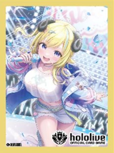 画像1: 【予約：1月7日(水)20時まで】hololive OFFICIAL CARD GAME オフィシャルホロカスリーブ Vol.37　『角巻わため』 (1)