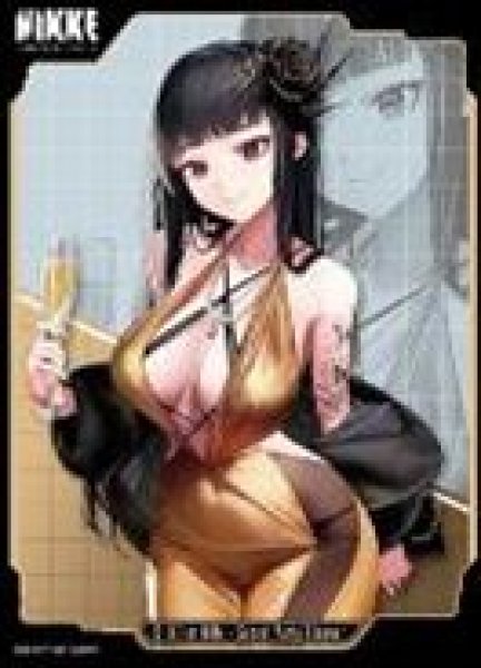 画像1: 【予約：1月13日(火)20時まで】ムービック　きゃらスリーブコレクション　マットシリーズ　勝利の女神:NIKKE　「D：キラーワイフ - シークレットパーティークリーナー」(No.MT2305) (1)