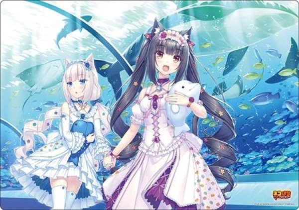 画像1: 【予約：1月13日(火)20時まで】ブシロード ラバーマットコレクション V2 Vol.1964　ネコぱら ラブプロジェクト『ショコラ＆バニラ』B (1)