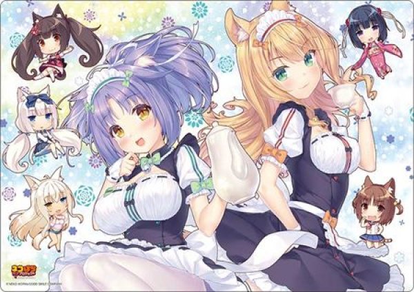 画像1: 【予約：1月13日(火)20時まで】ブシロード ラバーマットコレクション V2 Vol.1967　ネコぱら ラブプロジェクト『メイプル＆シナモン』 (1)