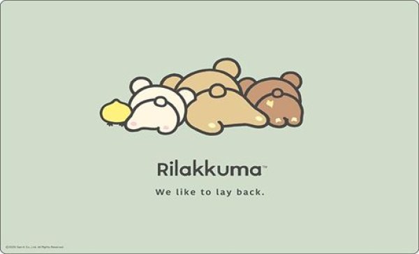 画像1: 【予約：1月13日(火)20時まで】ブシロード ラバーマットコレクション V2 Vol.1971　『リラックマ』BASIC RILAKKUMA Favorite Things (1)
