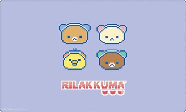 画像1: 【予約：1月13日(火)20時まで】ブシロード ラバーマットコレクション V2 Vol.1974　『リラックマ』ゲーミングリラックマ (1)